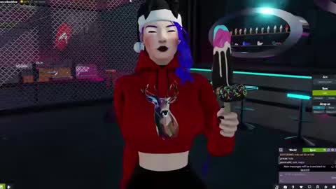 Snapshot of little_doll25 chatting on December 2024 01:07:02 AM Succubus Blue online show from December 2024 01:07:02 AM