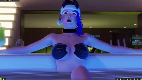 Snapshot of little_doll25 chatting on December 2024 11:28:01 AM Succubus Blue online show from December 2024 11:28:01 AM