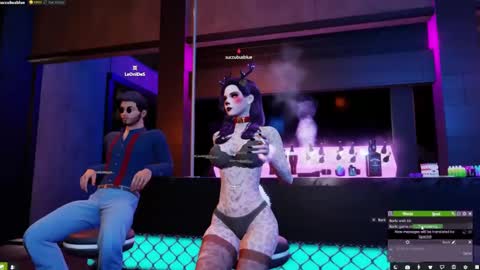 Snapshot of little_doll25 chatting on December 2024 02:22:02 AM Succubus Blue online show from December 2024 02:22:02 AM