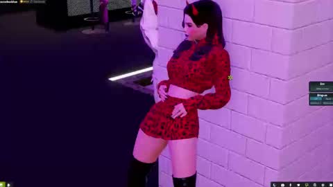 Snapshot of little_doll25 chatting on February 2025 05:34:01 PM Succubus Blue online show from February 2025 05:34:01 PM