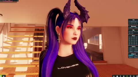 Snapshot of little_doll25 chatting on October 2025 10:25:01 AM Succubus Blue online show from October 2025 10:25:01 AM