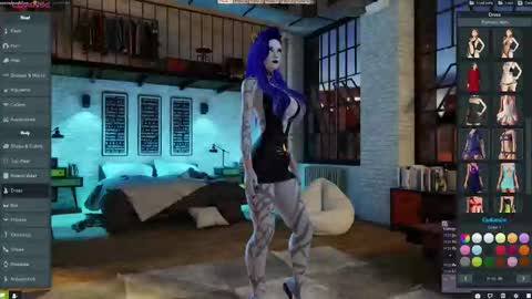 Snapshot of little_doll25 chatting on October 2025 10:21:02 PM Succubus Blue online show from October 2025 10:21:02 PM