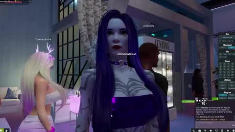 Snapshot of little_doll25 chatting on October 2025 02:40:01 PM Succubus Blue online show from October 2025 02:40:01 PM