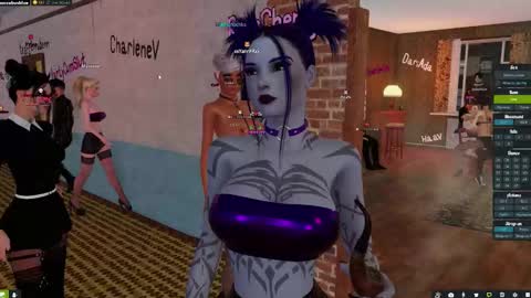 Snapshot of little_doll25 chatting on October 2025 08:30:01 PM Succubus Blue online show from October 2025 08:30:01 PM