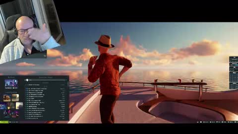 Snapshot of machinegun3dx chatting on September 2025 09:29:02 PM Andy online show from September 2025 09:29:02 PM