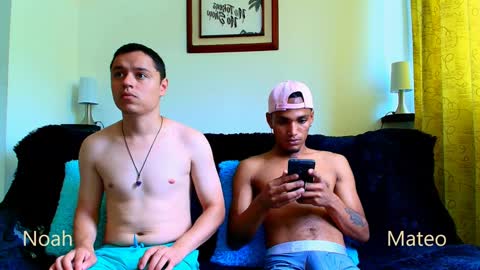 Snapshot of mateo_nick chatting on December 2024 05:10:02 PM Mateo and Noah online show from December 2024 05:10:02 PM