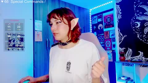 Snapshot of mel_dahlia chatting on January 2025 11:38:02 PM Melissa - - Please help me to reach 100 thumbs up online show from January 2025 11:38:02 PM