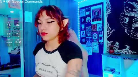 Snapshot of mel_dahlia chatting on January 2025 12:41:01 AM Melissa - - Please help me to reach 100 thumbs up online show from January 2025 12:41:01 AM