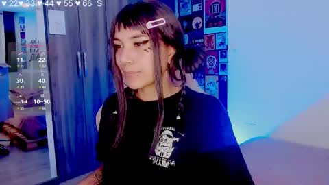 Snapshot of mel_dahlia chatting on January 2025 03:37:02 AM Melissa - - Please help me to reach 100 thumbs up online show from January 2025 03:37:02 AM