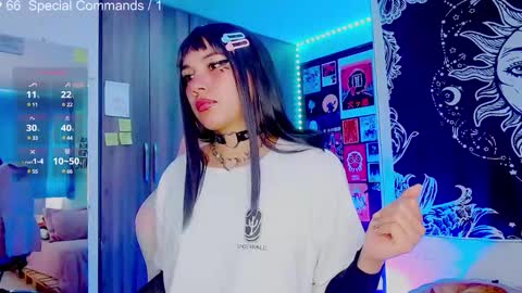 Snapshot of mel_dahlia chatting on February 2025 04:22:01 PM Melissa - - Please help me to reach 100 thumbs up online show from February 2025 04:22:01 PM