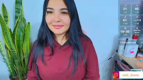 Snapshot of meli__brown chatting on May 2026 02:50:01 AM Independent model online show from May 2026 02:50:01 AM