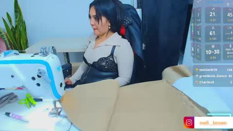 Snapshot of meli__brown chatting on June 2026 06:52:02 AM Independent model online show from June 2026 06:52:02 AM