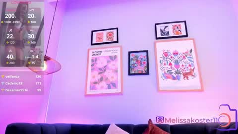Snapshot of melissa_koster chatting on May 2026 05:38:02 AM Melissa 3 online show from May 2026 05:38:02 AM