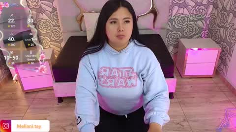 Snapshot of mellani_tay chatting on January 2025 03:07:02 AM Mellani  online show from January 2025 03:07:02 AM