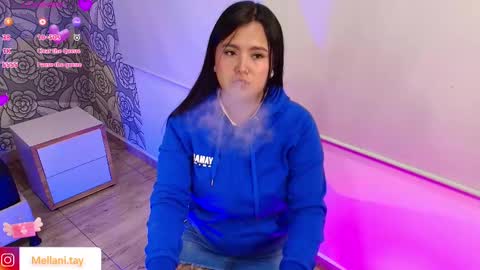 Snapshot of mellani_tay chatting on February 2025 04:18:02 AM Mellani  online show from February 2025 04:18:02 AM