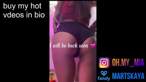 Snapshot of mia4sin chatting on June 2026 08:28:01 AM Mia Martskaya online show from June 2026 08:28:01 AM