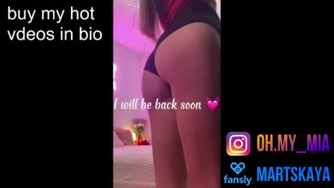 Snapshot of mia4sin chatting on June 2026 10:01:01 AM Mia Martskaya online show from June 2026 10:01:01 AM