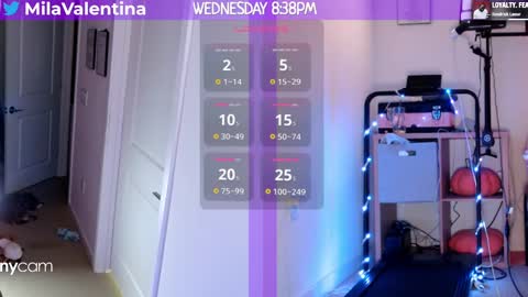 Mila Valentina online show from February 2025 01:38:01 AM