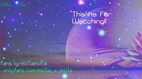 milla_milla online show from January 2025 12:49:01 PM
