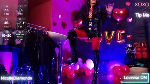 Miss Nicole online show from February 2025 03:38:02 PM