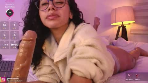 Snapshot of miss_sidney chatting on May 2026 12:58:01 PM Amy Olivera online show from May 2026 12:58:01 PM