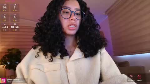Snapshot of miss_sidney chatting on June 2026 01:03:02 PM Amy Olivera online show from June 2026 01:03:02 PM