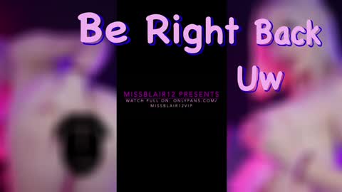 Snapshot of missblair12 chatting on December 2024 12:52:02 PM MissBlair online show from December 2024 12:52:02 PM