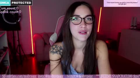 Snapshot of mollypopz chatting on February 2026 01:21:01 AM Molly online show from February 2026 01:21:01 AM