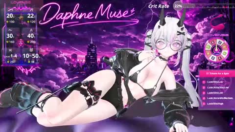 Snapshot of muse_daphne chatting on May 2026 03:30:01 PM Daphne Musa online show from May 2026 03:30:01 PM