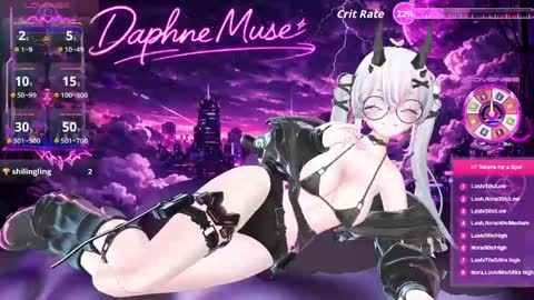 Snapshot of muse_daphne chatting on May 2026 04:37:02 PM Daphne Musa online show from May 2026 04:37:02 PM