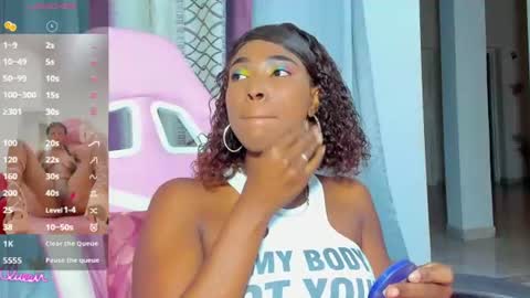 Snapshot of myblackdope_ chatting on June 2026 01:17:02 AM Samanta online show from June 2026 01:17:02 AM