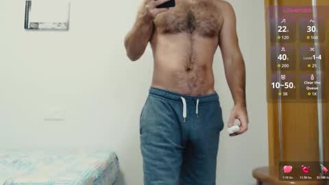 Snapshot of myhairymacho chatting on October 2025 08:00:02 AM Juan OF myhairymacho online show from October 2025 08:00:02 AM