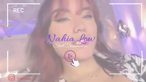 Snapshot of nahia_low chatting on February 2025 02:53:01 AM  Valeria  online show from February 2025 02:53:01 AM