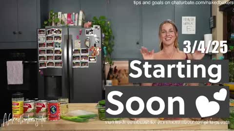 Naked Bakers online show from March 2025 02:03:01 AM