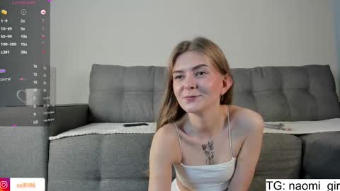 Snapshot of naomigirl33 chatting on February 2025 09:25:02 AM Naomi Dear I will be online at 1200 UTC online show from February 2025 09:25:02 AM