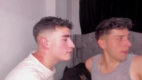 Snapshot of naughtysalomon chatting on February 2026 12:11:01 AM Salomon and Andy online show from February 2026 12:11:01 AM