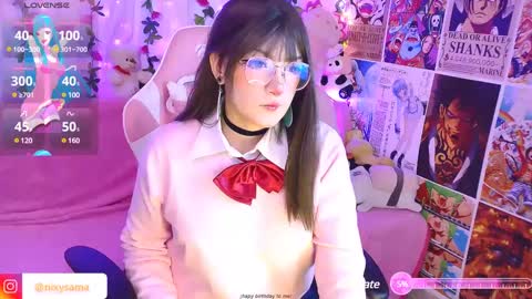 Snapshot of nixy_sama chatting on February 2025 06:58:02 PM Nixy Sama online show from February 2025 06:58:02 PM