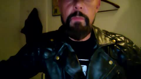 Snapshot of nycleatherman chatting on May 2026 09:48:01 AM MACHO LEATHER ALPHA online show from May 2026 09:48:01 AM