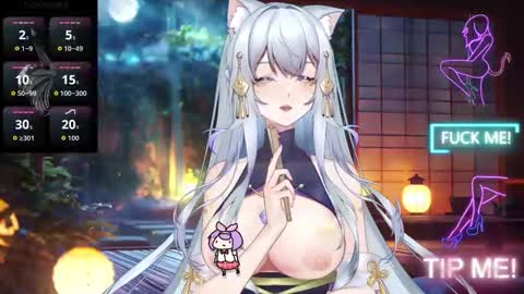 Nyxie online show from October 2025 01:01:02 PM