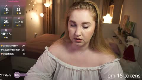 OllyDoll online show from January 2025 11:45:01 PM