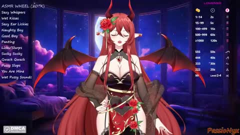 Succubus Nyx online show from December 2024 02:42:02 AM