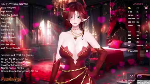 Succubus Nyx online show from February 2025 03:47:02 AM