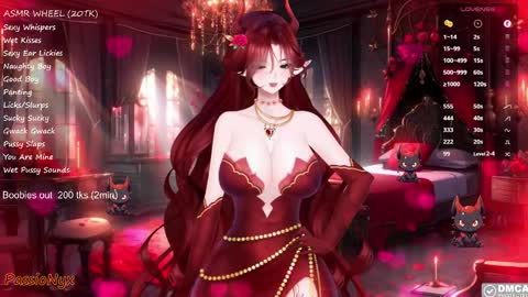 Succubus Nyx online show from February 2025 02:39:02 AM