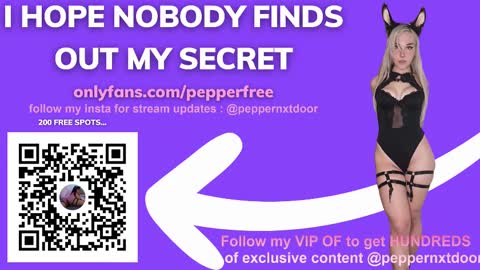 pepperxminthe online show from February 2025 10:50:01 PM