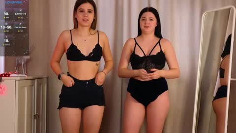 Snapshot of phyllisheart chatting on January 2025 11:31:02 AM Lora black and Lili blonde welcome you here online show from January 2025 11:31:02 AM
