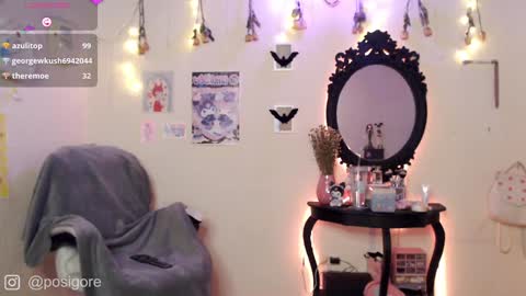 Snapshot of posigore chatting on January 2025 09:42:01 PM Anna Goth independient model online show from January 2025 09:42:01 PM