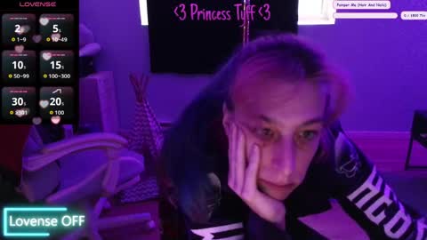 Snapshot of princesstyff chatting on April 2026 12:10:01 PM Tyff et Blast online show from April 2026 12:10:01 PM