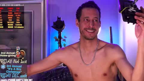 Andy Conda ITS A BRO CHRISTMAS PARTY FRIDAY DECEMBER 13TH 9pm est - LATE Mark Your Calendar online show from November 2025 01:44:02 AM