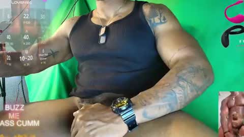 Snapshot of proudlyblack30 chatting on June 2026 02:38:01 PM sergeant. online show from June 2026 02:38:01 PM