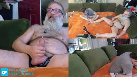 Snapshot of pupnpapa chatting on May 2026 01:44:01 AM Pup And Papa bear online show from May 2026 01:44:01 AM